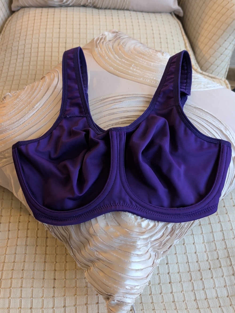 Pretty Purple Wacoal Maternity Bra